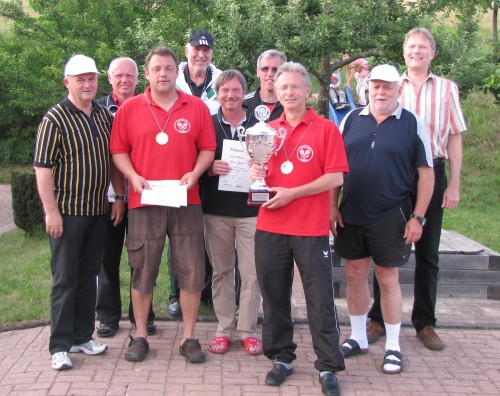 Die Sieger des 11. Rittersbacher Senioren-Doppelturniers 2011