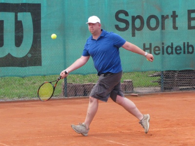 Stefan auf dem Weg zum Turniersieg