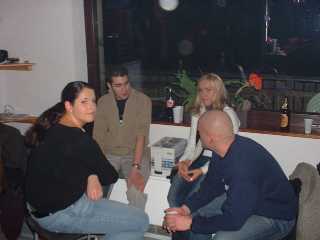 Blick in die Besucherrunde