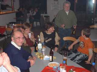 Blick in die Besucherrunde