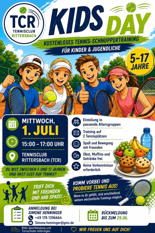Kids-Day Poster - KI generiert TCR 2026