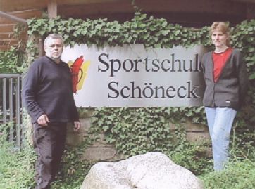 Unsere �bungsleiter Manuela und Robi